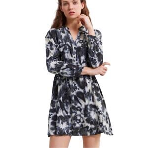 grey shirt dress zara ZARA $139 WOMAN DENIM MIDI SHIRT DRESS GRAY LONG SLEEVES S M L 6840/055 NWT